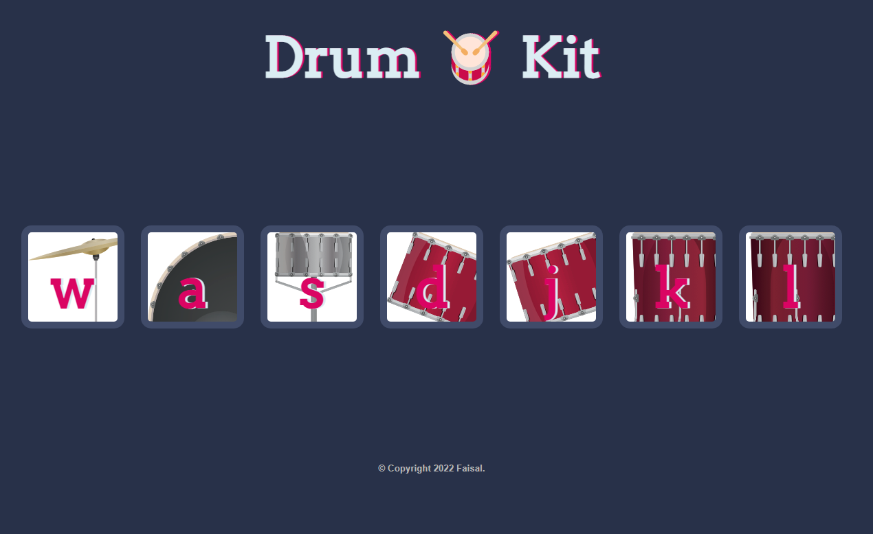 Drum Kit Website