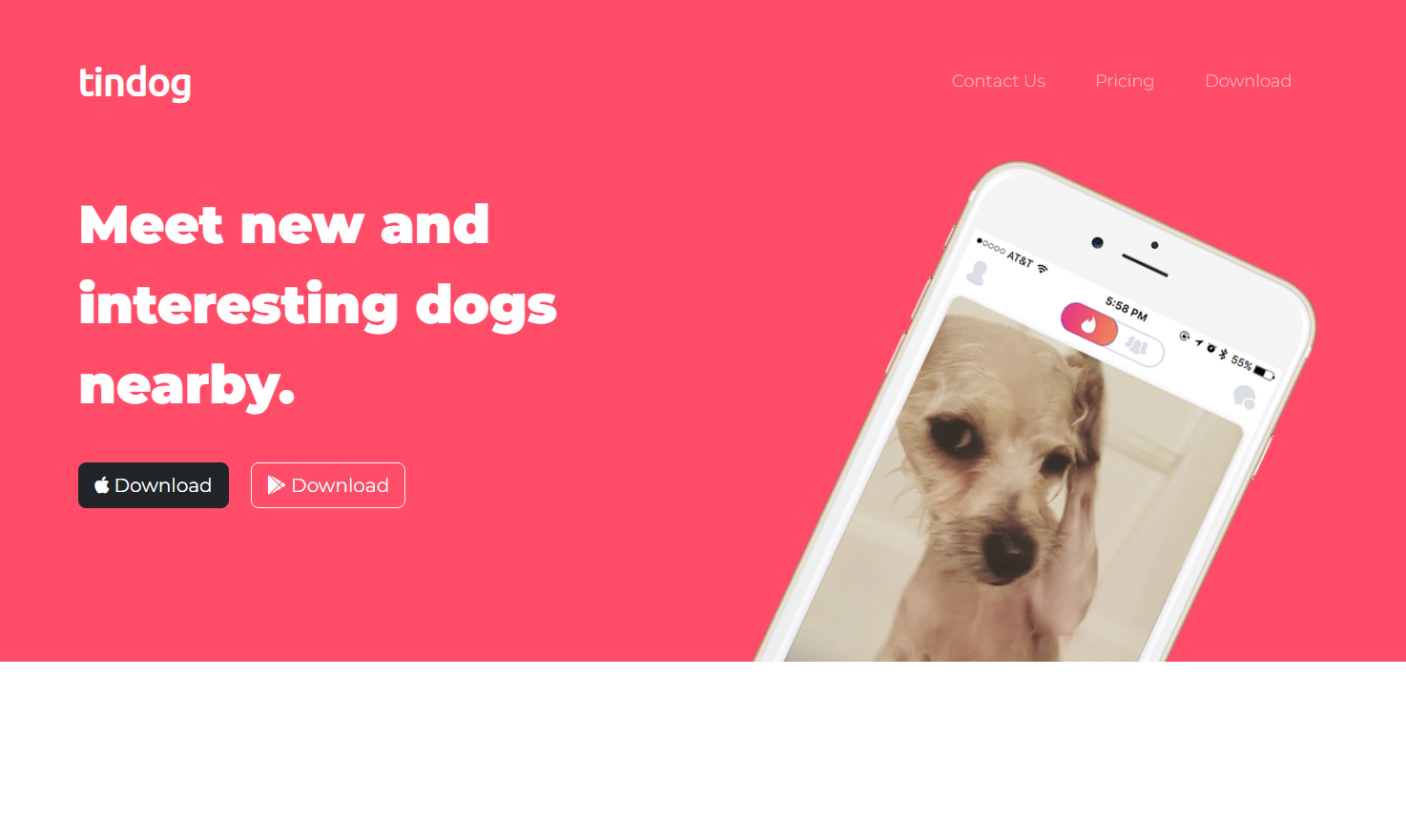 tinDog Website